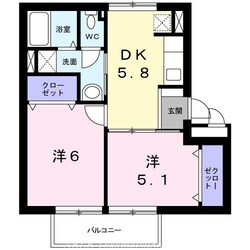 プロスペリティ　Ｂの物件間取画像